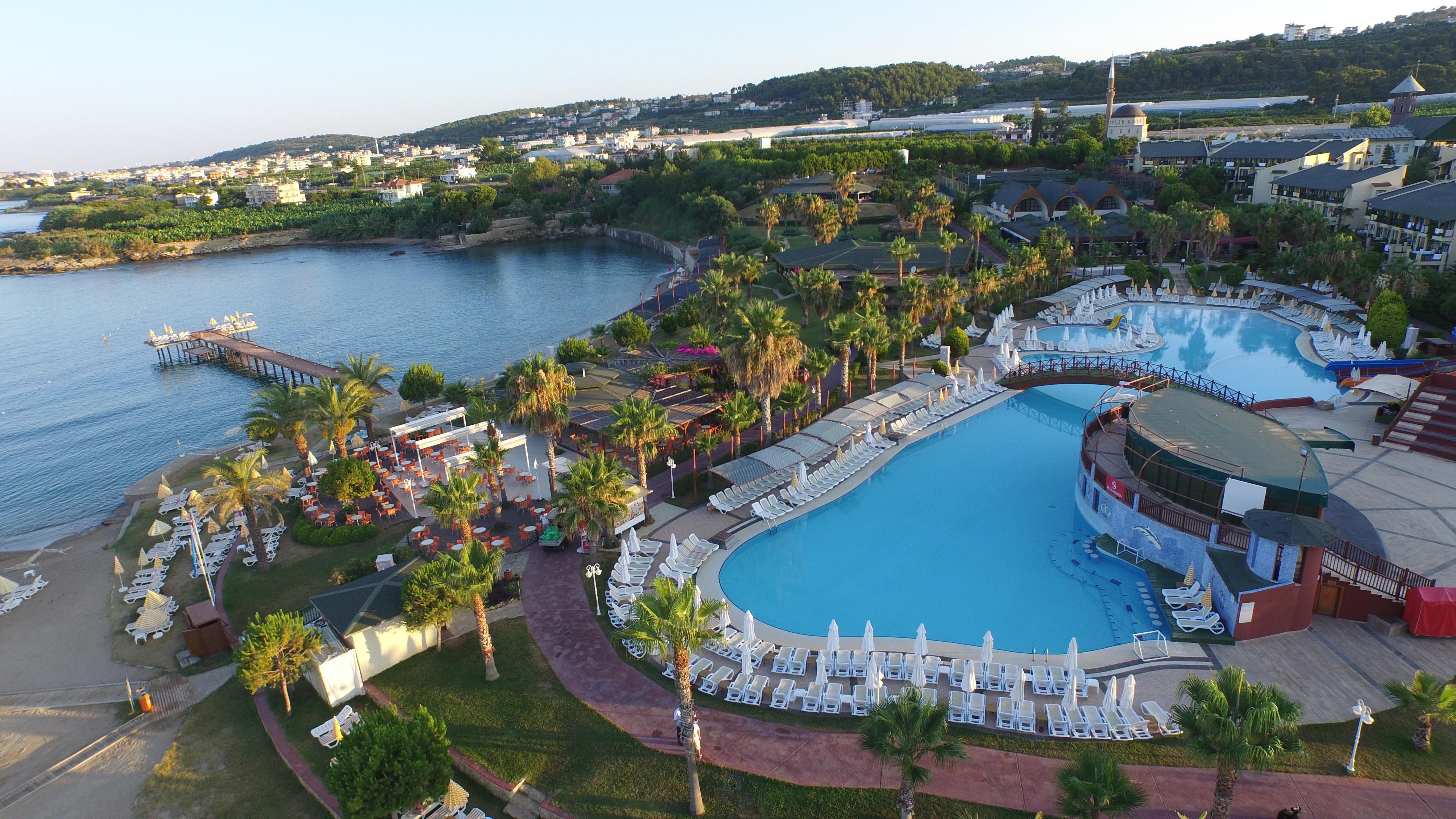 Oz Hotels Incekum Beach Resort & Spa Hotel Okurcalar Extérieur photo